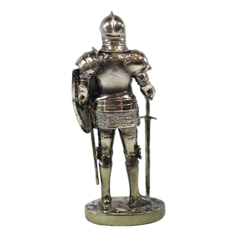 Ebros Sir Geoffrey English Champion Knight Figurine 7"Tall Lion Heraldry