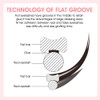 NATUHANA Ellipse Flat Eyelash Extension D Curls 0.20 mm 8-15