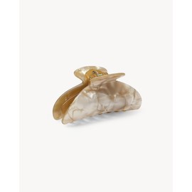 MACHETE Women Hair Clip Midi Heirloom Claw Clip, 3.5 inch Hair Clamp Fashion Hair Accessories (Sand Shell)