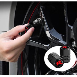 4 Pack Car Tire Valve Stem Caps Compatible with Ford Raptor R