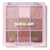 SHEGLAM Glimmer & Gleam Paleta de Sombras 9 Tonos Brillantes