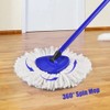 Spin Mop Head, Universal 360° Microfiber Replacement Mop Heads, Durable