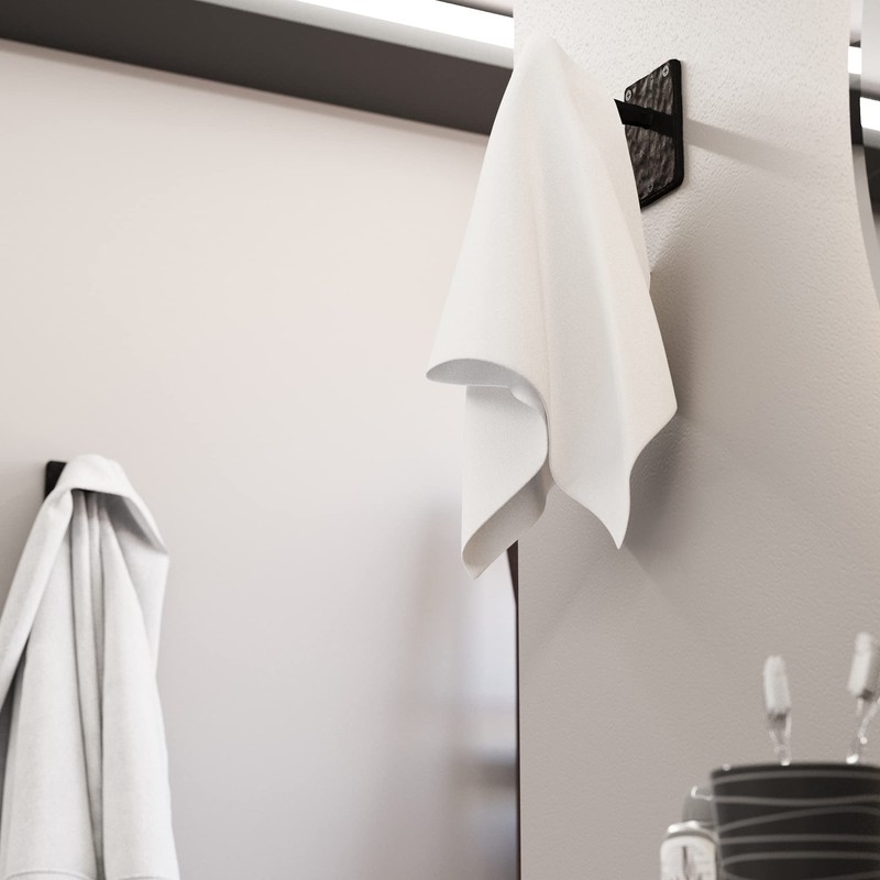 Rustic State Billow Wall Mount Cast Iron Hooks Coat Towel