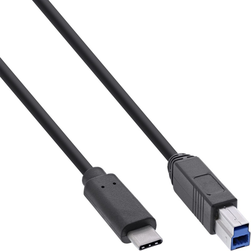 InLine® USB 3.2 Gen.1 Hub 7 Port Aluminium Housing Black