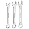 HARFINGTON 3pcs Thin Combination Wrench 8/9/10mm Offset 6-Point Ended Box