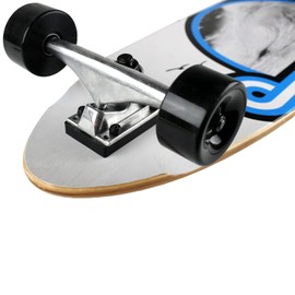 KROWN Longboards Disco Wave City SURF Longboard Pintail