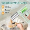 Newhai Handheld Portable Pasta Maker 5-in-1 Cordless Pasta Machine with