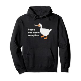 Peace was never an option Pullover Hoodie