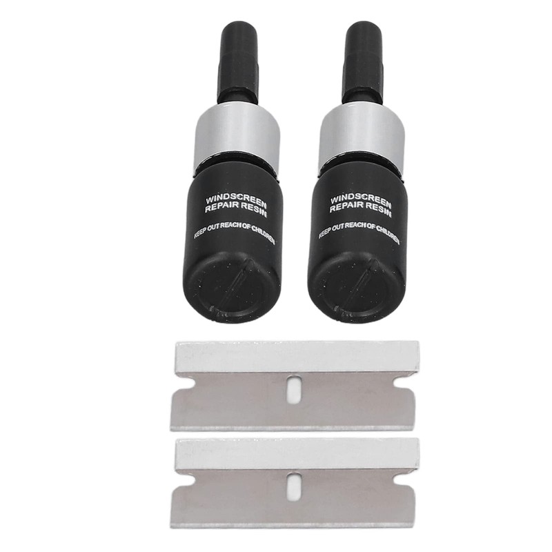2PCS Car Windshield Repair Liquid Windscreen Chip Repair Kit DIY