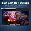 WASJOYE Motorised Projector Screen 92" - 16:9 Electric Projector Screen