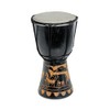 15 cm Djembe Drum Bongo Elephant Black A1