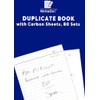 A5 Duplicate Book with Carbon Sheet - 1-80 Page Full-Size