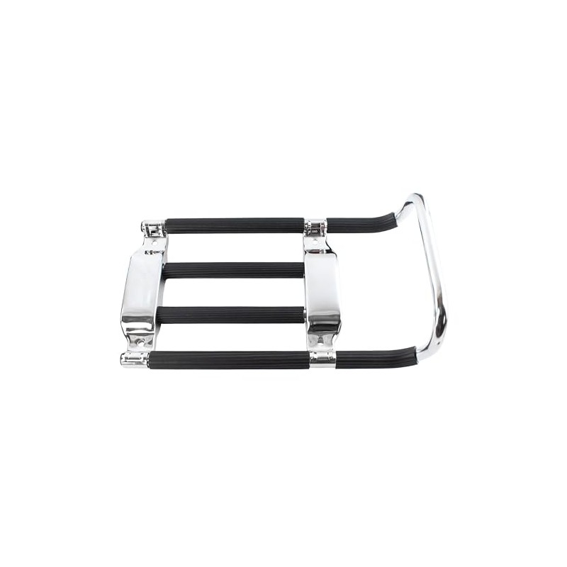 Luggage Rack Chrome/Black for Simson KR51 Schwalbe, SR4-1 Sparrow, SR4-2
