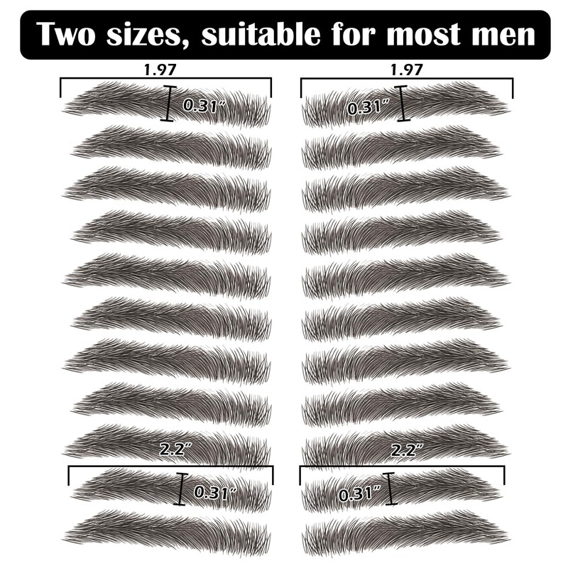 Aresvns Eyebrow Tattoo for Men!Realistic Fake Tattoo Eyebrows 66 Pairs
