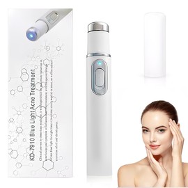 Tomedeks 1 Pezzo Penna per Acne a luce Blu, Penna Talpa a Punto laser e Verruche, Per Eliminare l'acne, Per Viso e Corpo