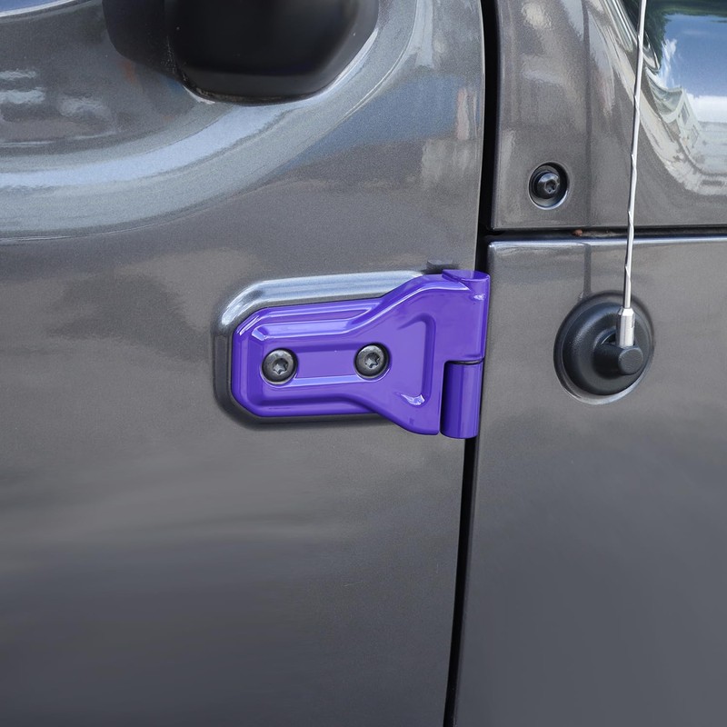 JeCar Door Hinge Cover Trim Exterior Accessories Compatible with Jeep