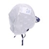 Sterntaler Unisex Children's Peaked Cap Neck Protection Whales Children's Hat,