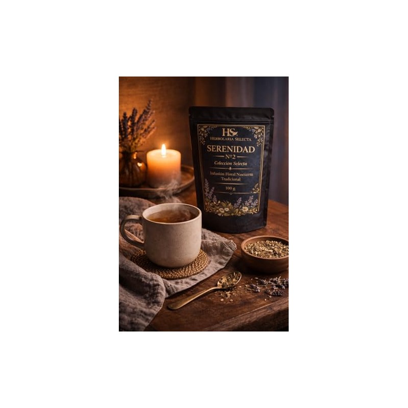 Herbolaria Selecta Serenidad Nº2 – Infusión Floral Nocturna 100 g