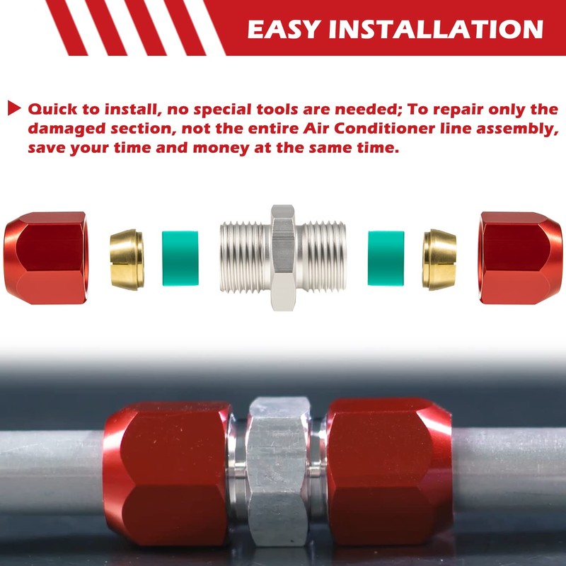Upgraded 800-643 Line Splices A/C Air Conditioning Repair Splice Connector