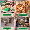 Christmas Cookie Cutter Set, 5 Pieces Stainless Steel Pastry Cutter-