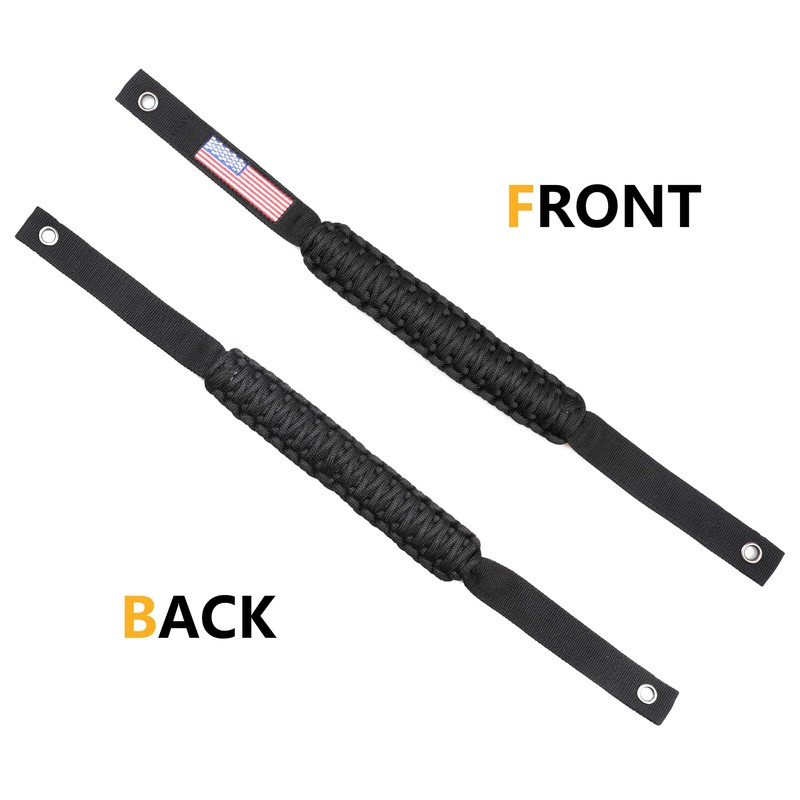 RERPRO Front Door Roll Bar Grab Handles Compatible with 2018-2024