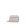 Valentino Women's Divina Sa Zip Around Wallet, Platinum colour
