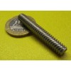 Unbranded 18-8 Stainless Steel Threaded Studs, RH, 1/4"-20 x 1