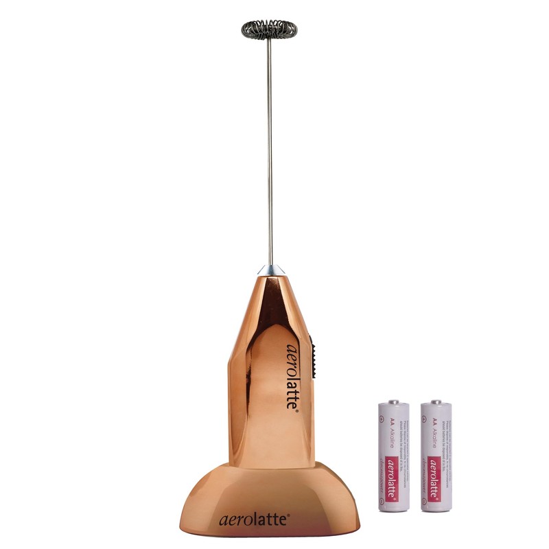Aerolatte Milk Frother with Counter Stand, The Original Steam-Free Frother,