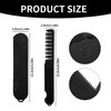 2-in-1 Folding Pocket Comb for Men, Portable Travel Comb with