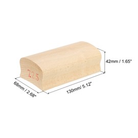 PATIKIL Radius Sanding Block Fret Levelling Fretboard 7.25 Inch Guitar Tools for Acoustic or Electric Bass Guitar