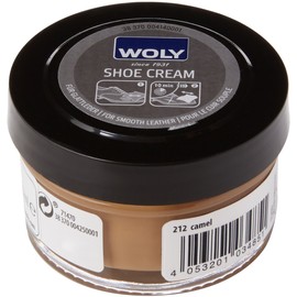 Woly Unisex-Adult Shoe Cream Shoe Treatments & Polishes, Brown (Camel), 50.00 ml