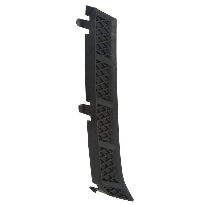 Front Bumper Molding Side Cover Trim Black ABS Replacement for