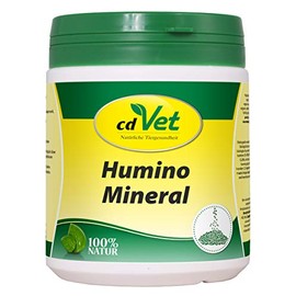 cdVet Naturprodukte HuminoMineral 500 g - Dog, Cat - Mineral Supplement Feed - Gastrointestinal Regulation - Vitamin + Mineral Supplier - High Zinc + Magnesium Content - Cell Protection - Health -