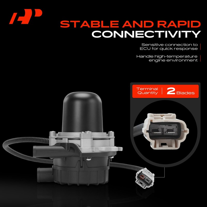 A-Premium 17610-0S010 Secondary Air Injection Smog Pump Compatible with 2007-2013