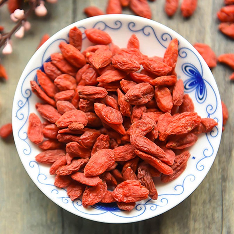 Organic Lycium Chinensis Goji Berries Wolfberry Pure No Need Wash