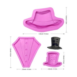 Moldes de fondant para hombre m75
