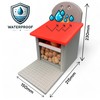 Squirrel Feeder - Completely Weather Resistant, Pet Friendly, Very Durable