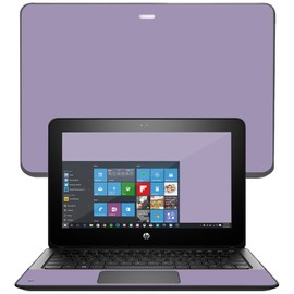 MightySkins Skin Compatible with HP ProBook x360 11" (2017) wrap Cover Sticker Skins Solid Lavender