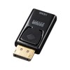 Sanwa Supply AD-DPPHD02 DisplayPort to HDMI Converter Adapter (4K/60Hz Compatible)