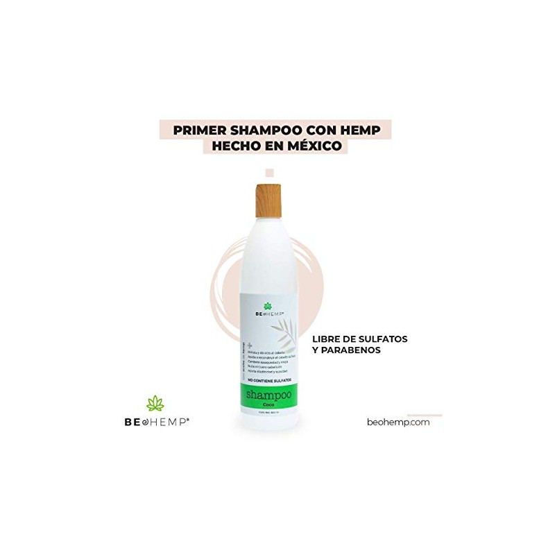 Shampoo Anti-caída Libre de Sulfatos y Parabenos 500 ml