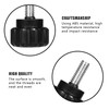 LUTER 20pcs M4 x 10mm Carbon Steel Threaded Knurled Thumbscrew,