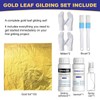 Ninesung Gold Leaf Kit | Gold Leaf Adhesive Set |