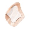 Medline Optifoam Gentle Lite Foam Dressings, with Border, 4" x
