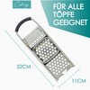 Cookery - Spaetzle slicer made of stainless steel (dishwasher safe).