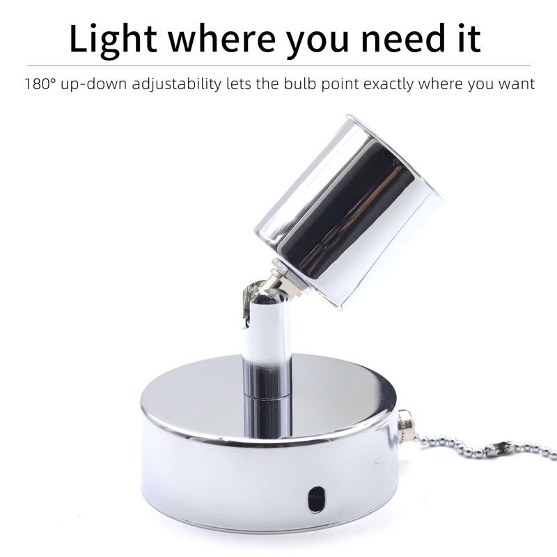 Metal E26 Lamp Socket Replacement with Ceramic E26 Bulb Base