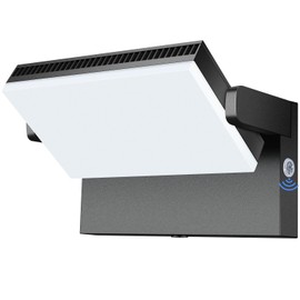 BIRITALO LED Wall Pack Light 120W Dusk-to-Dawn 14200LM Rotatable 360° Outdoor Wall Lighting with Photocell 5000K Waterproof Commercial Security Flood Lights for Warehouse Yard Building