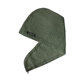 Bambury Matrix Microfibre Hair Wrap, Moss