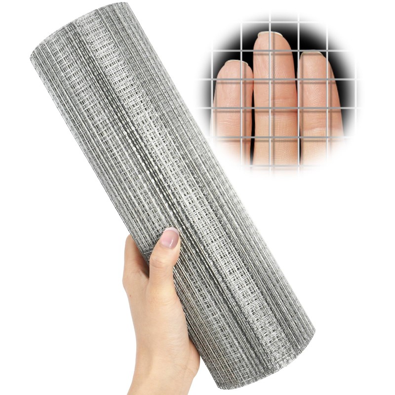 AMFUN 300mm*3m Rodent Mesh,Welded Metal Mesh Hot Dip Galvanised,for Vegetables