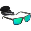 Cressi Unisex Rio Sports Sunglasses, Black/Lens Green, Uni