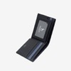 Hazzys (대구신세계)DEDGE블랙 사이드 배색 가죽 2단 반지갑 HJWA5E032BK (Shinsegae Daegu)